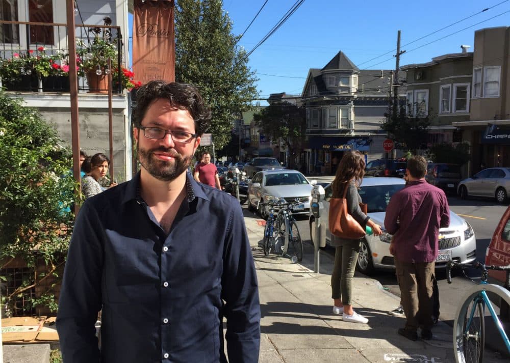 Reed Martin is running for mayor of San Francisco as an independent. In high school, he was <em>Here & Now</em> host Jeremy Hobson's debate partner. (Jeremy Hobson)