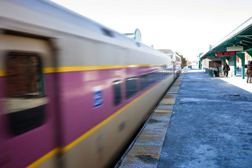 Public transit advocates say a 2013 law intended to cap fare increases at 5 percent every two years, but state transportation officials say the way the law is written makes it clear the limit is 10 percent. (Jesse Costa/WBUR)
