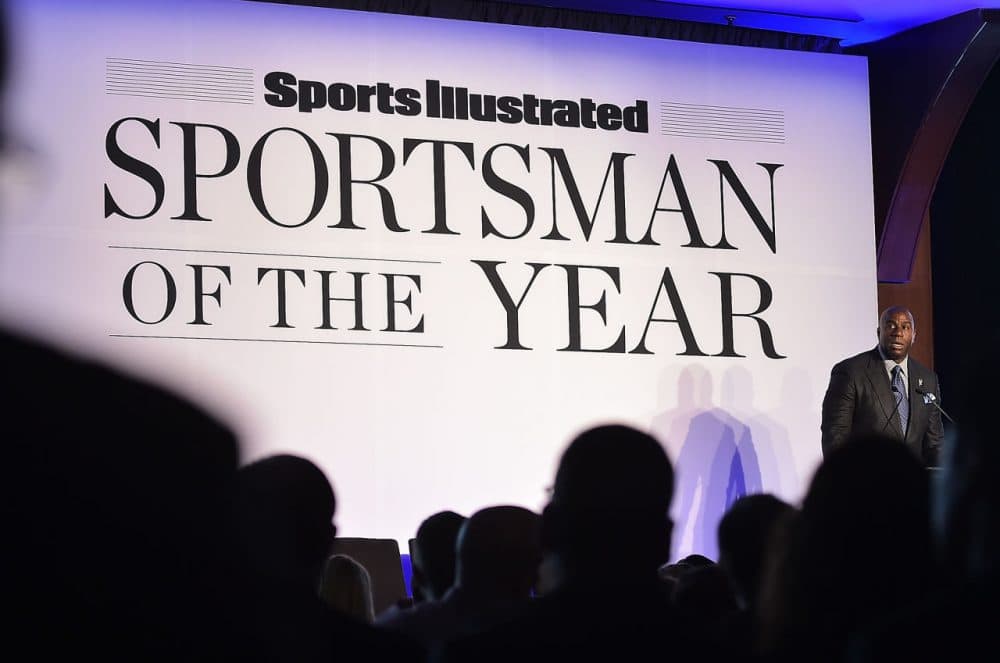 attends the Sportsman Of The Year 2014 Ceremony on December 9, 2014 in New York City.