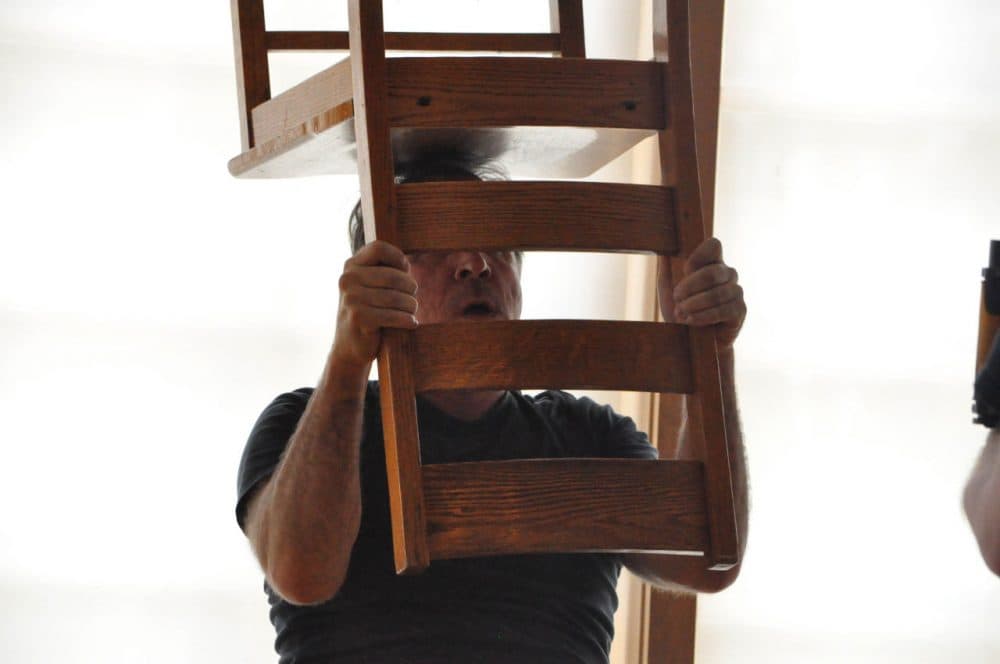 Professor Ilan Stavans performs in "The Oven." (Photo courtesy Matthew Glassman)