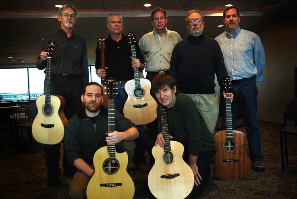 The New England Luthiers (Jesse Costa/WBUR)