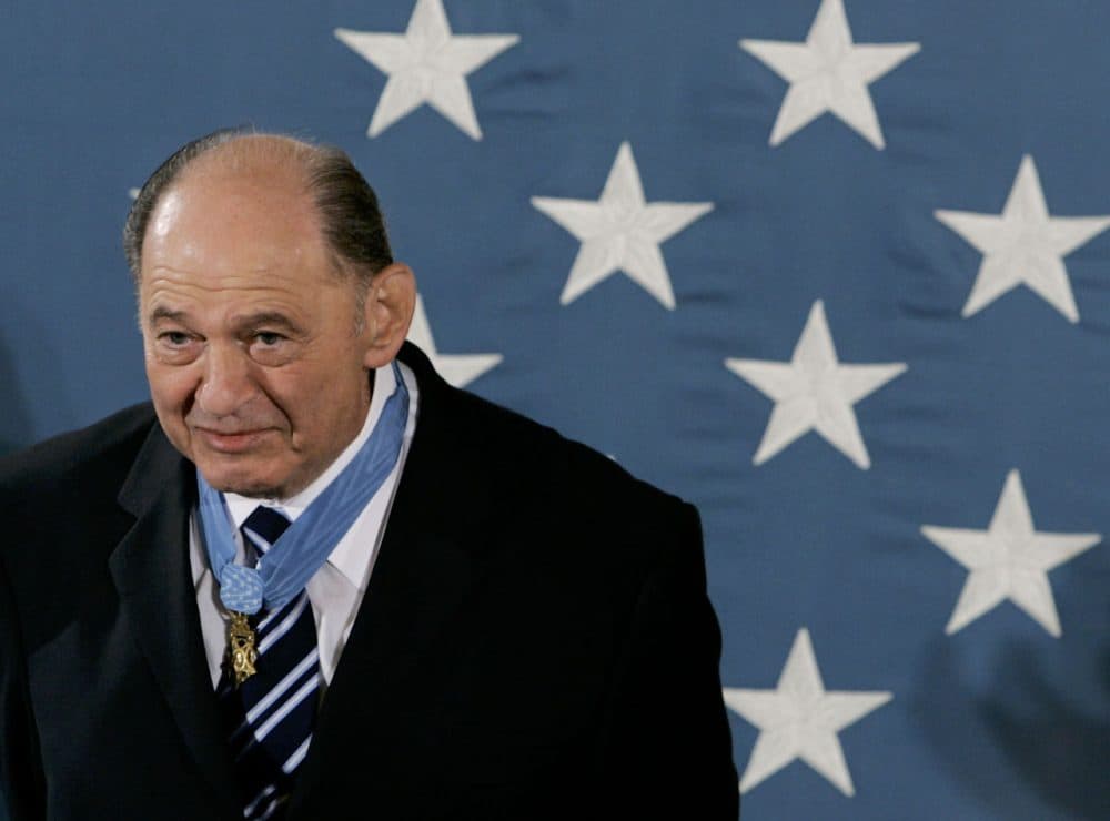 Corporal Tibor Rubin is applauded after receiving the Medal of Honor during a ceremony in the East Room of the White House on September 23, 2005, in Washington D.C. Rubin, a Holocaust survivor born in Hungry, served in the U.S. Army and served in the Korean War received the Nation?s highest honor for his courageous actions during the war. (Mark Wilson/Getty Images)