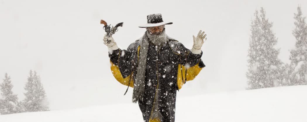 Samuel L. Jackson in "The Hateful Eight." (Courtesy Andrew Cooper/The Weinstein Company)