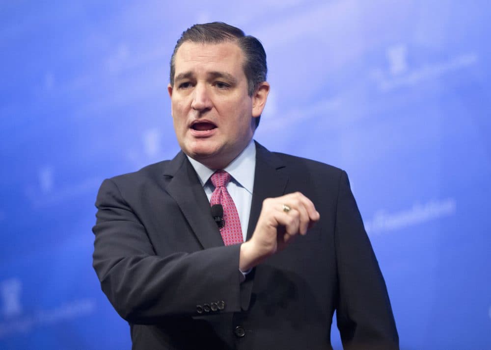 If there's a clash Tuesday evening between candidates Donald Trump and Ted Cruz, pictured, that would probably be the big news story afterward, Todd Domke says. (Pablo Martinez Monsivais/AP)