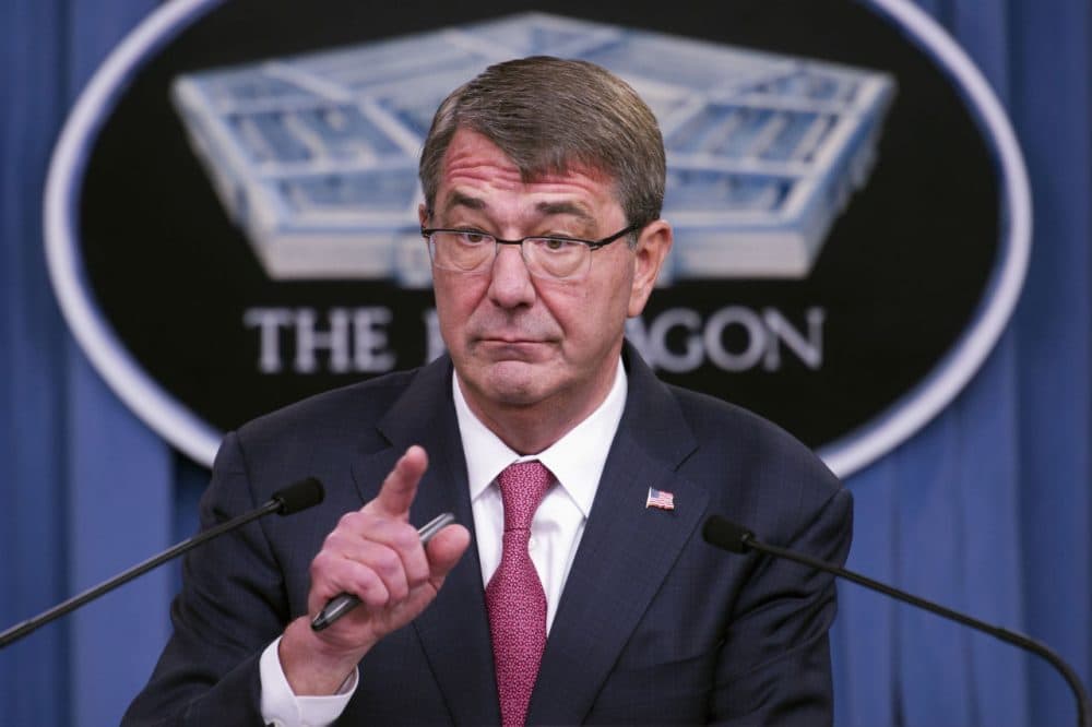 Defense Secretary Ash Carter announced on Dec. 3, 2015 that he has ordered the military to open all combat jobs to women, and is giving the armed services until Jan. 1 to submit plans. (Cliff Owen/AP)