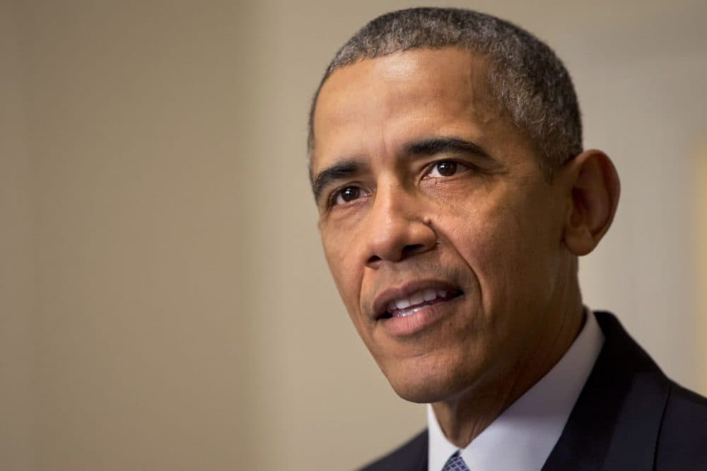 A Dec. 12, 2015 photo of US President Barack Obama (AP Photo/Jacquelyn Martin, File)