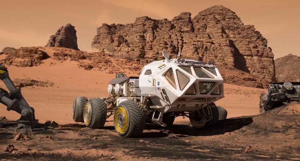The NASA rover astronaut Mark Watney uses in "The Martian." (Courtesy 20th Century Fox)