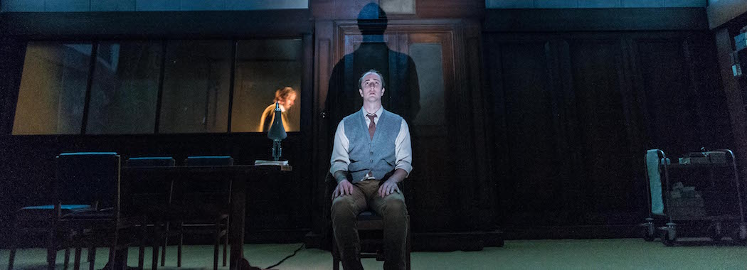 Matthew Spencer in "1984." (Courtesy Manuel Harlan/American Repertory Theater)
