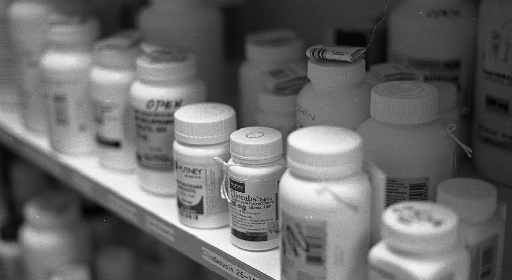 An aging couple looks for the balance between medicating conditions and tolerating them. (Patrick Talbert/Flickr)