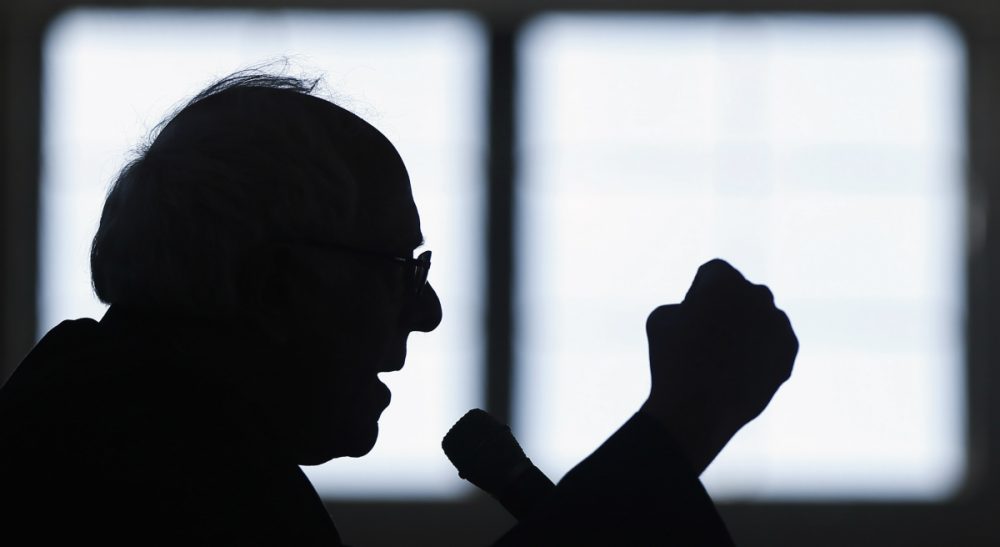 In this Jan. 21, 2016, file photo, Democratic presidential candidate, Sen. Bernie Sanders, I-Vt., speaks during a campaign stop in Peterborough, N.H. (Matt Rourke/AP)