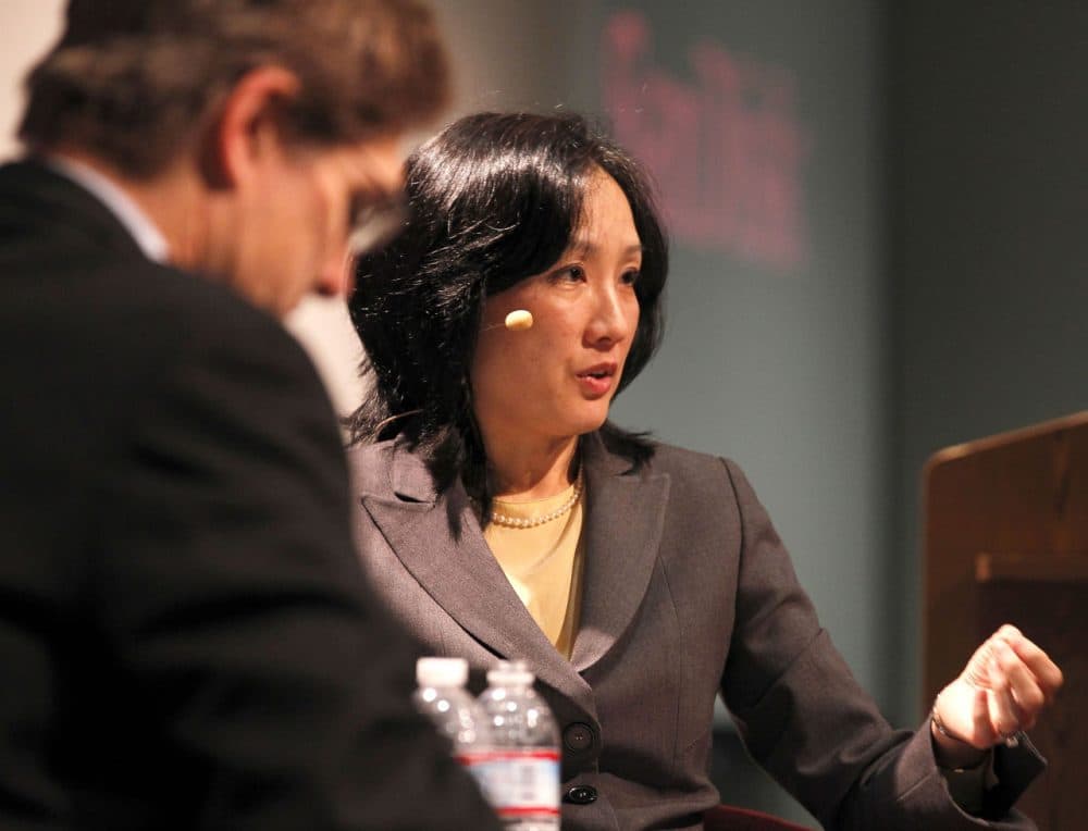 Michelle Lee, director, U.S. Patent and Trademark Office, discusses the opening of the first USPTO office in Silicon Valley at SanDisk's world headquarters in 2013.(Tony Avelar/AP Images for SanDisk Corporation)