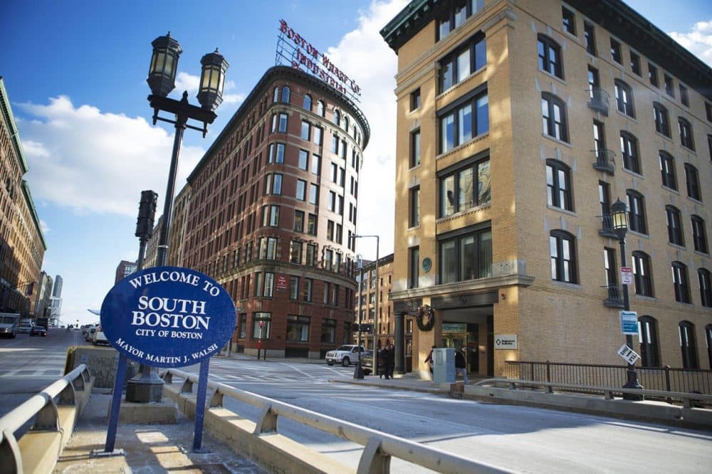 Though the rising prices of luxury condos have slowed, cheaper housing prices and rents continue their climb. (Jesse Costa/WBUR)