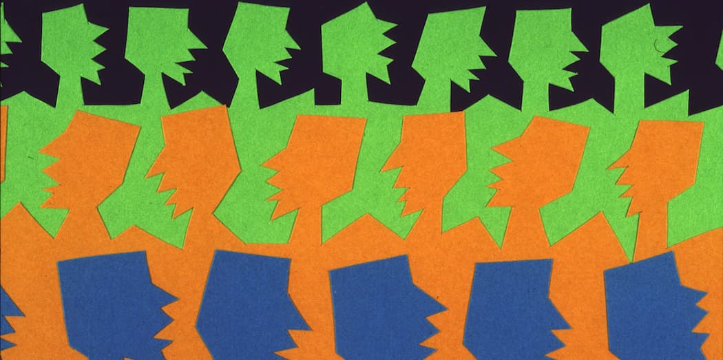 An image from Karen Aqua's animated film "Kakania." (Courtesy Harvard Film Archive)