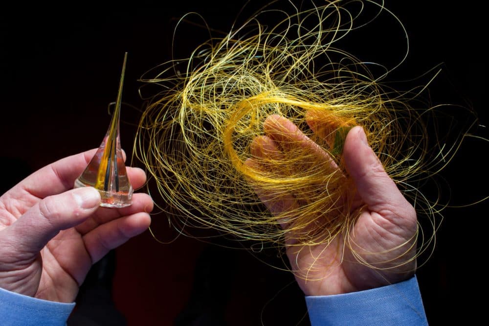 MIT's Yoel Fink says the goal of the institute is "to go and change everywhere a fiber goes and everywhere there's fabric." (Courtesy Massachusetts Institute of Technology)