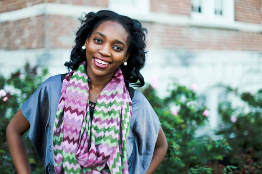 Peace Odiase, one of two valedictorians at Fisk University, a historically black college in Nashville, Tennessee. (Courtesy/Peace Odiase)