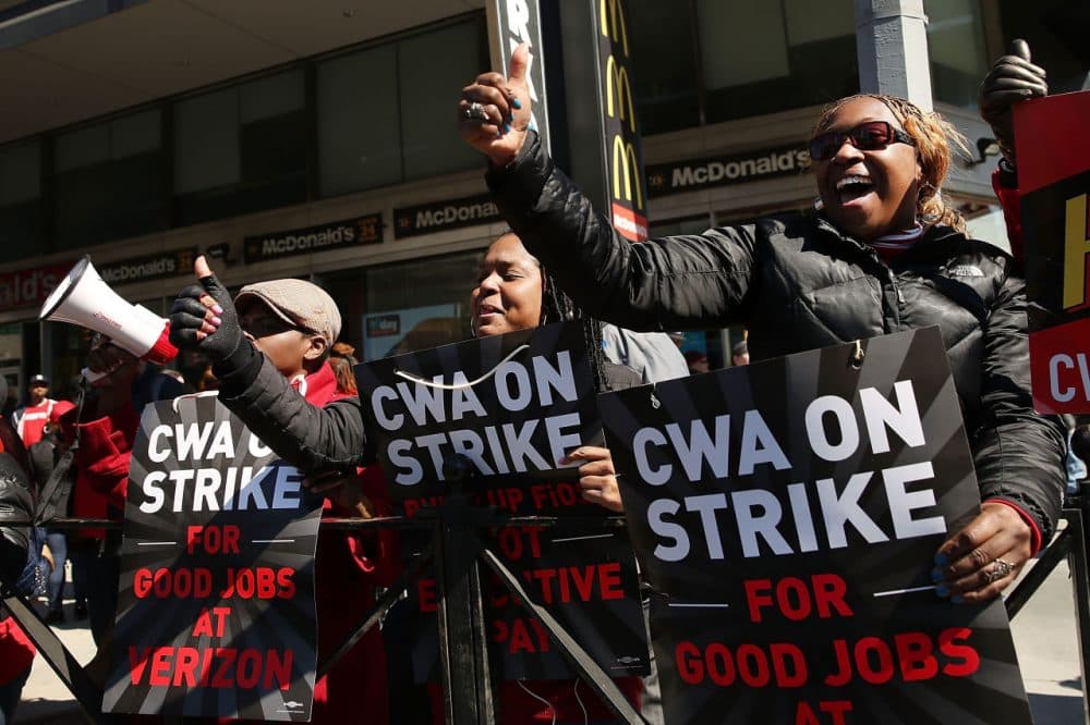 Striking Verizon Workers Head Back To Work After Deal | Here & Now