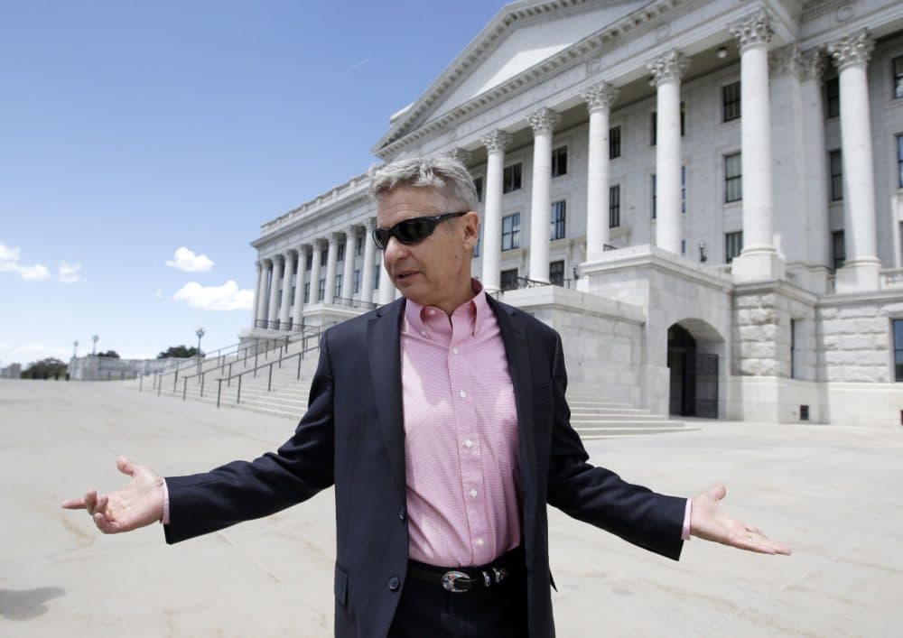 Libertarian candidate and former New Mexico Gov. Gary Johnson has joined forces with former Republican Massachusetts Gov. William Weld. (Rick Bowmer/AP)