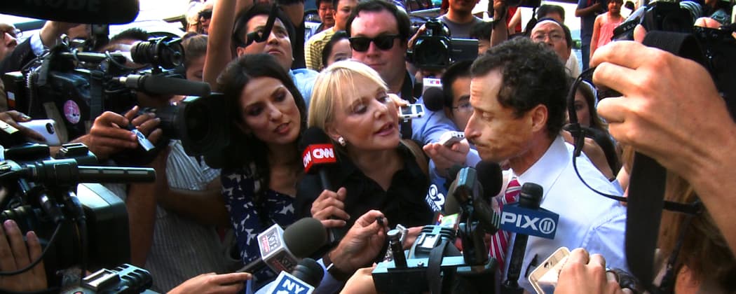 A still from the film "Weiner." (Courtesy of IFC Film)