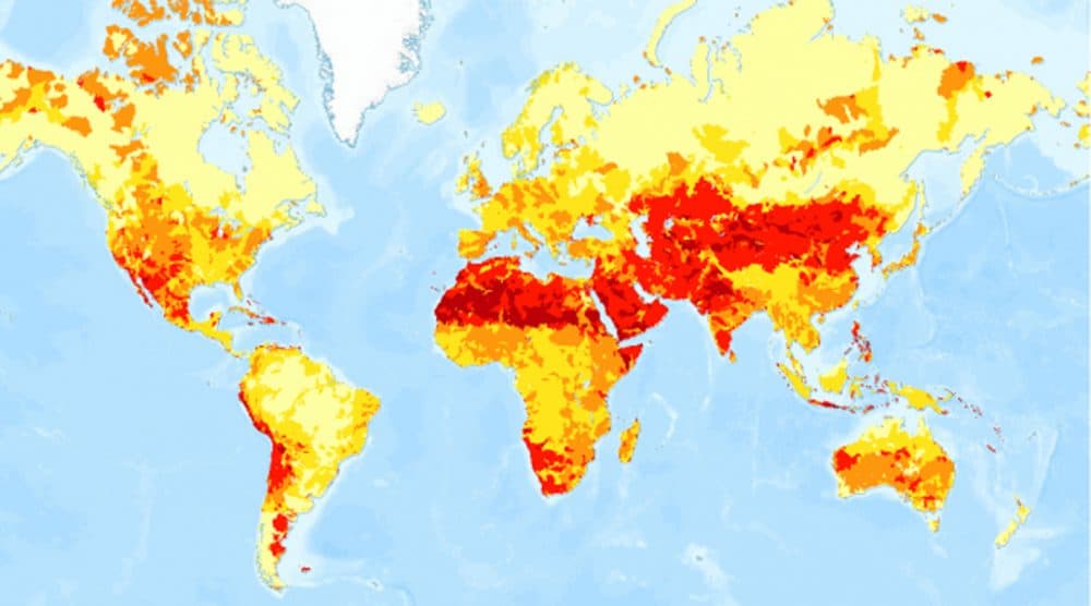 Mapping Drought And Water Stress, From Arizona To Zimbabwe  Here & Now