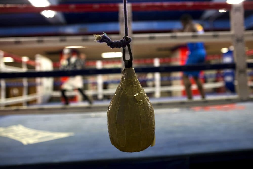 "I had this fierce desire to make something of me life," boxer Tony Moran says. (Francisco Seco/AP)
