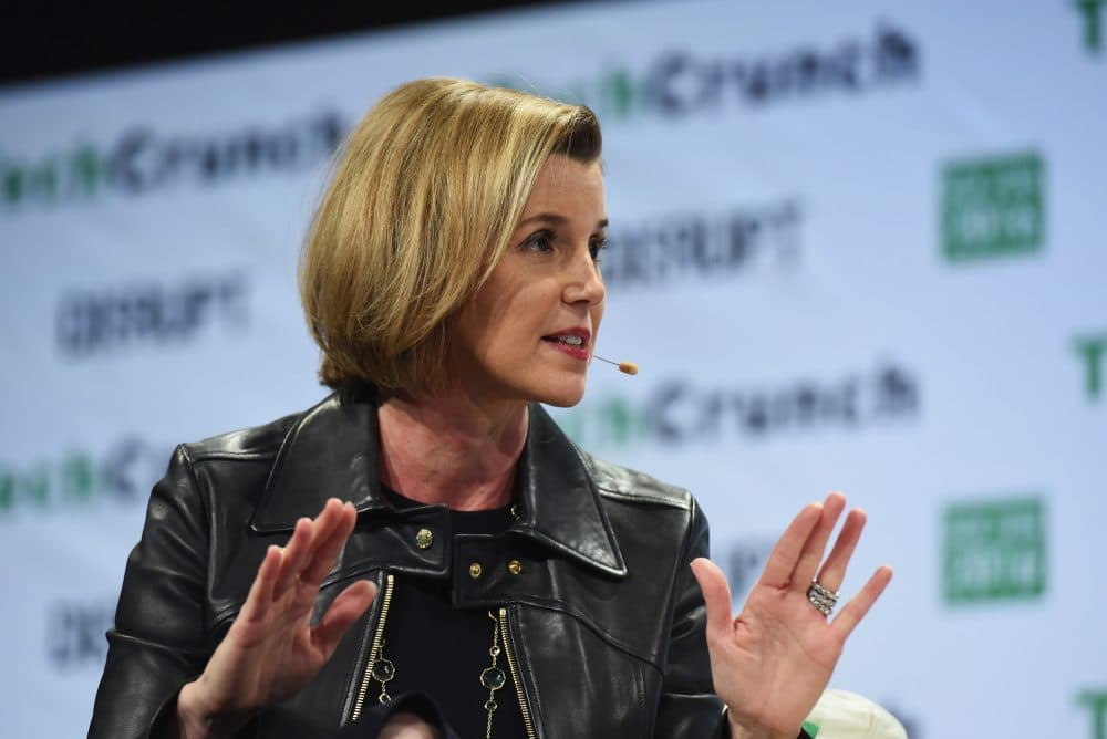 Sallie Krawcheck Co-founder and CEO of Ellevest speaks onstage during TechCrunch Disrupt NY 2016 at Brooklyn Cruise Terminal on May 11, 2016 in New York City.  (Noam Galai/Getty Images for TechCrunch/Flickr)