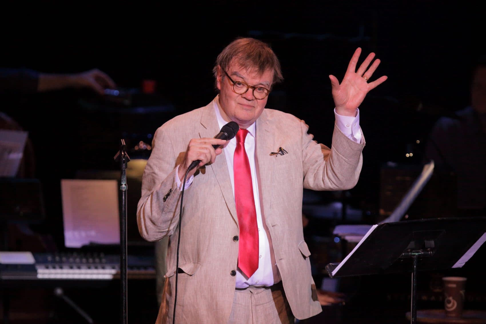Garrison Keillor Gets Ready To Leave The Prairie Home Companion Stage 