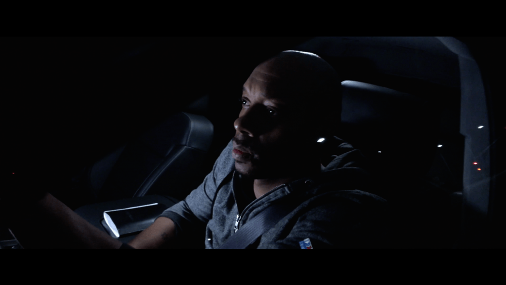 The film "9 Rides" was shot entirely on an iPhone and follows an Uber driver on New Year's Eve. (Courtesy Matthew A. Cherry)