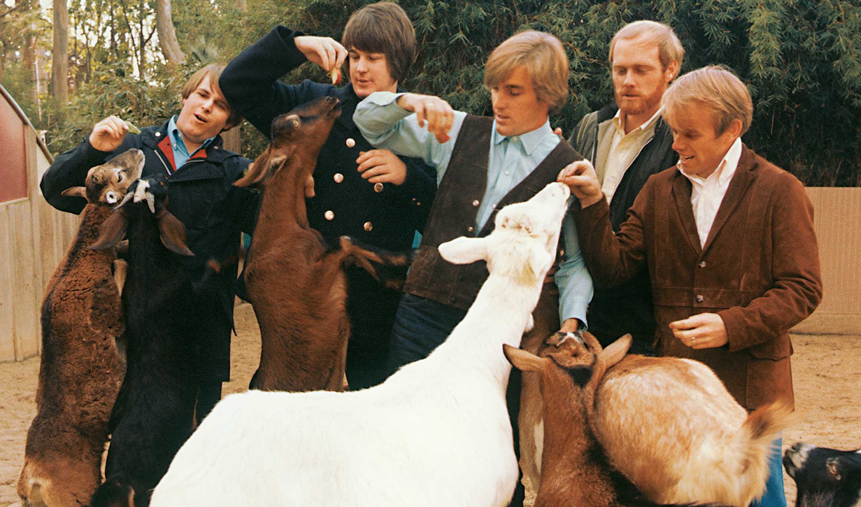 A photo of the Beach Boys from the cover of their "Pet Sounds" album. (Courtesy Capitol Photo Archives)