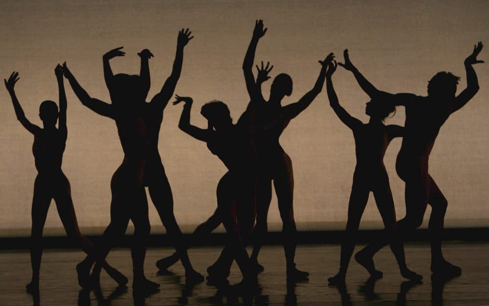 Dancers during the dress rehearsal for Commedia performed by Morphoses/The Wheeldon Company at Sadler's Wells on September 24, 2008 in London, England. (Matt Cardy/Getty Images)