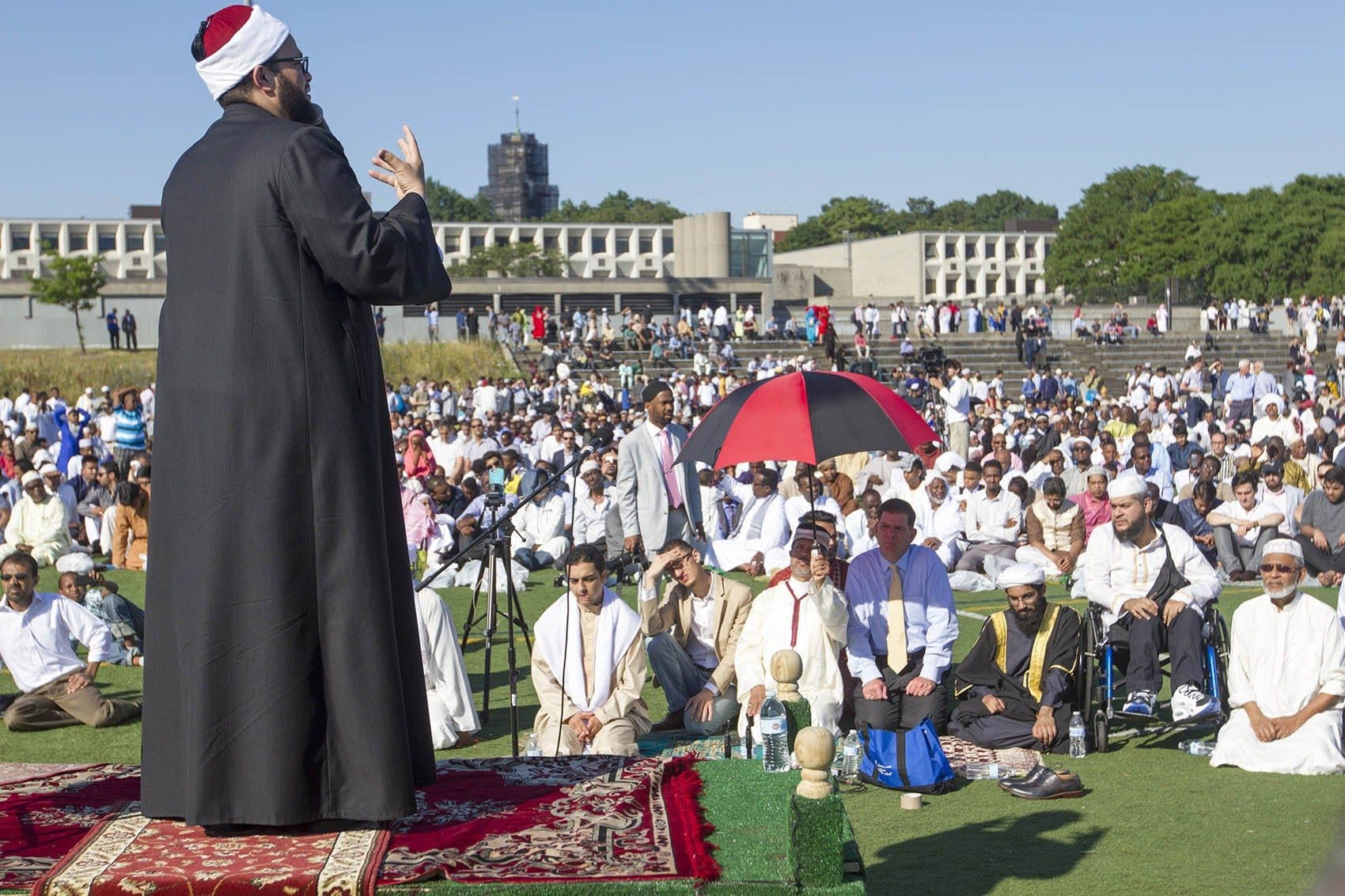 'You Feel So Thousands Of Boston Area Muslims Celebrate End