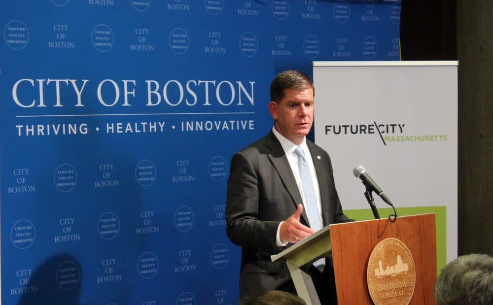 Mayor Marty Walsh (Michael Hagerty for WBUR)