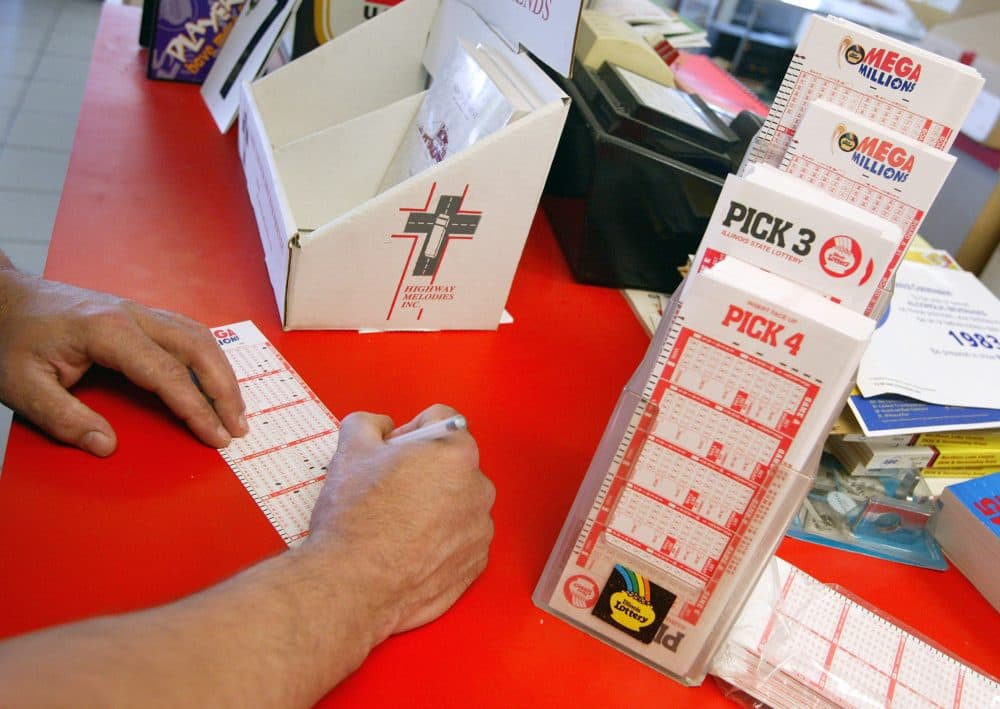 The Massachusetts State Lottery wants to go online. Bill Littlefield thinks it's a bad idea. (Tim Boyle/Getty Images)