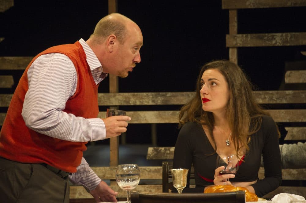 Gabriel Kuttner and Andrea Goldman. (Courtesy Kippy Goldfarb/Gloucester Stage Company)