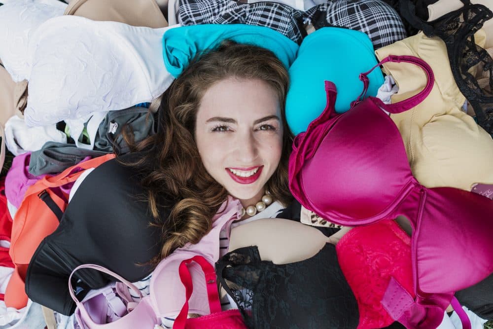 Rachael Heger set a goal of collecting 3,500 gently used bras for women in need in Indianapolis by the time she turned 35 in December. (Courtesy Gabrielle Cheikh Photography)