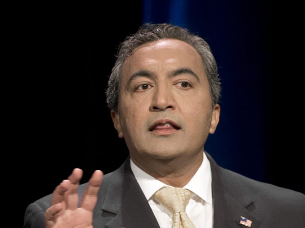 In this Oct. 8, 2014 file photo, incumbent Rep. Ami Bera, D-Calif., takes part in a debate in Sacramento, California.(Jose Luis Villegas/The Sacramento Bee via AP, Pool)