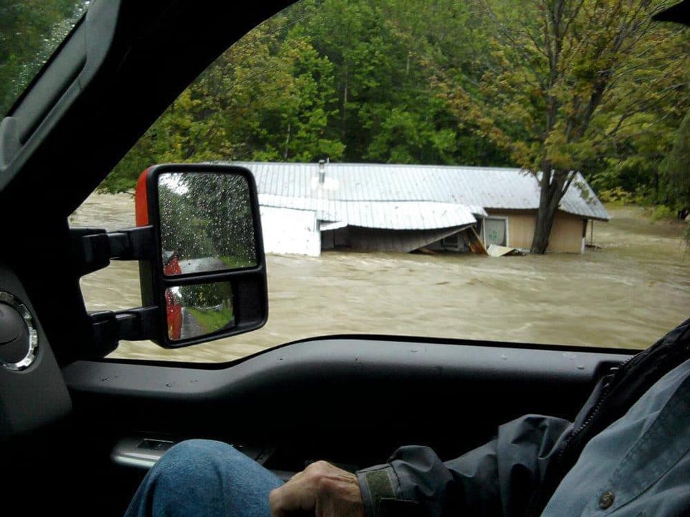 Evrita Crosby's trailer washed away when the Saxtons River flooded during Tropical Storm Irene. Vermont has come a long way in recovering from that storm, but there's still work to be done in preparing for the next one. (Courtesy Evrita Crosby)