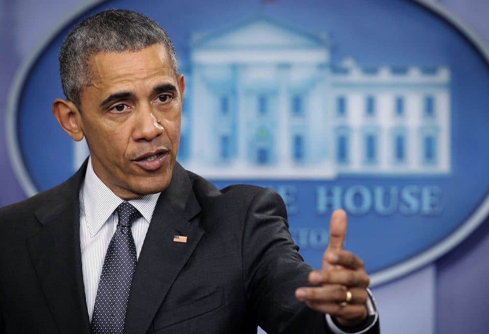 U.S. President Barack Obama delivers a statement on economy at the White House on April 5, 2016. (Alex Wong/Getty Images)