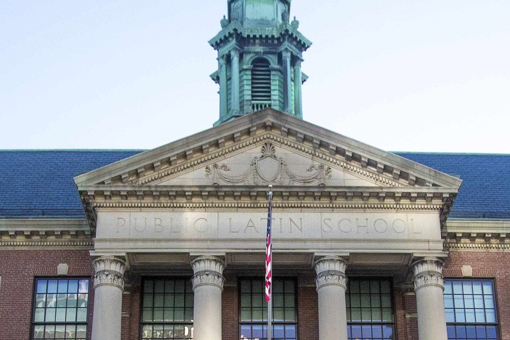 Boston Latin School. (Jesse Costa/WBUR)