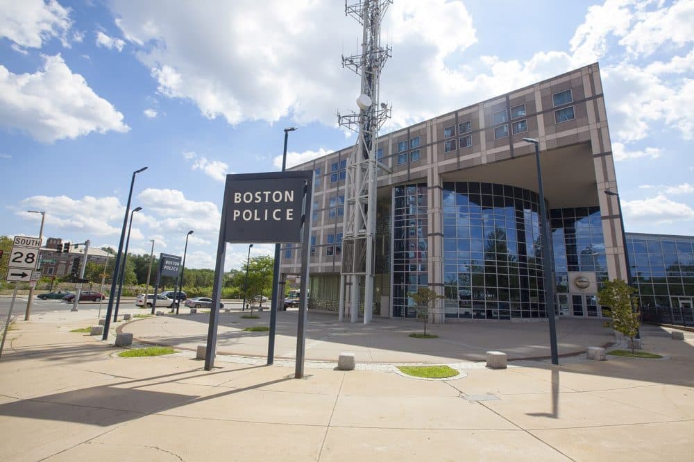 The state's highest court, in its recent ruling, said black men may have a legitimate reason to flee police because of earlier findings of racial profiling in the Boston Police Department. (Joe Difazio for WBUR)