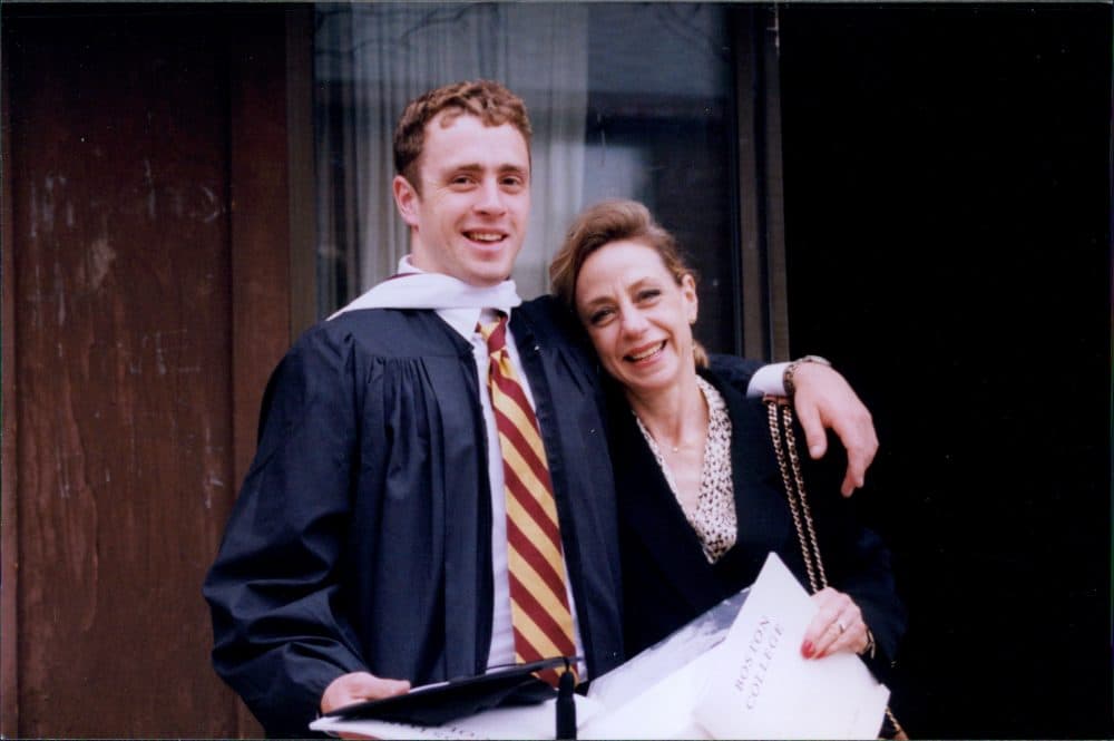 Welles Crowther at his graduation from Boston College in 1999. (Courtesy of The Crowther Family)