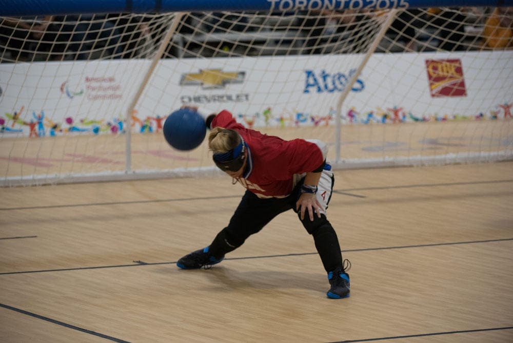 A Sport For The Blind U S Women S Team To Defend Its Goalball Title In Rio Here Now