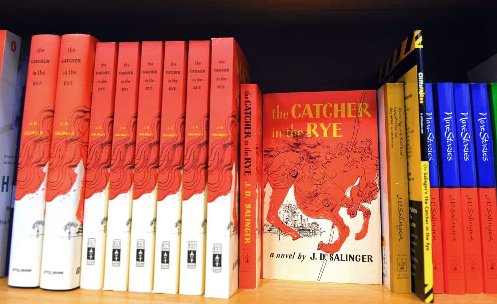 A January 28, 2010 photo shows copies of "The Catcher in the Rye" by author J.D. Salinger at a bookstore in Washington, D.C. (Mandel Ngan/AFP/Getty Images)