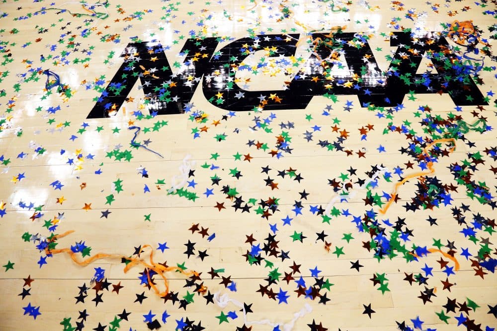 The NCAA gets a gold star from Bill Littlefield for pulling seven championship events from the state of North Carolina. (Ronald Martinez/Getty Images)
