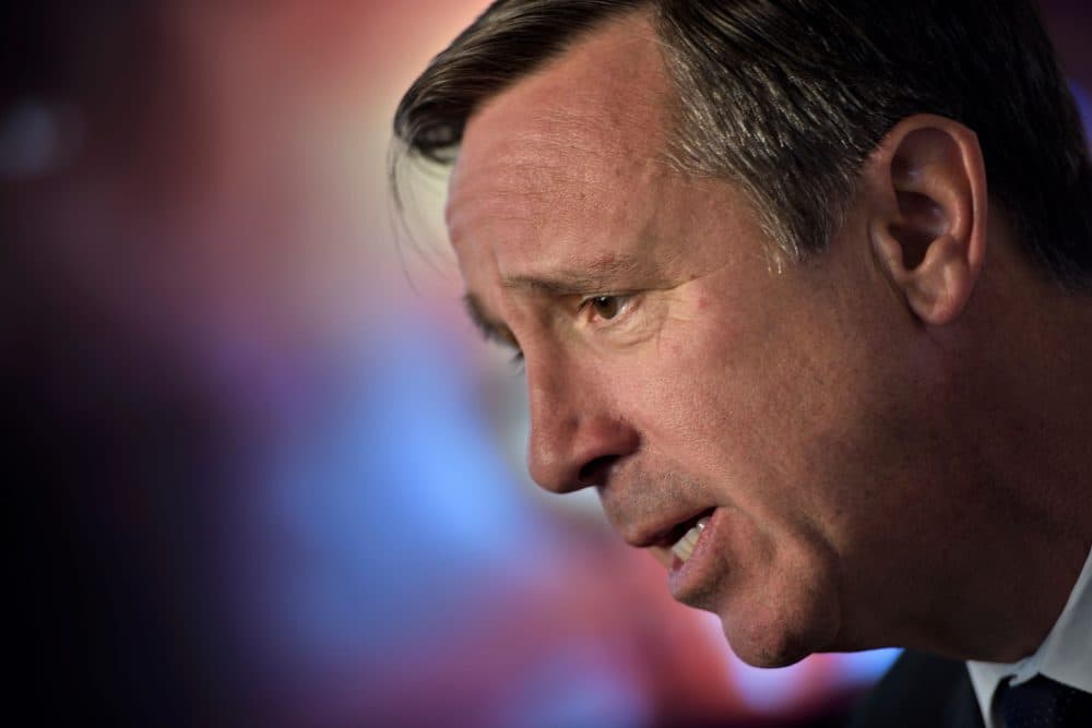 Arne Sorenson, president and CEO Marriott International, speaks during an interview at the French Embassy on May 19, 2016, in Washington. (Brendan Smialowski/AFP/Getty Images)