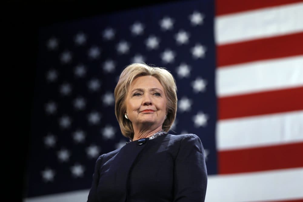 Democratic presidential candidate Hillary Clinton is introduced during a campaign stop Friday, Jan. 22, 2016, in Rochester, N.H. (Matt Rourke/AP)