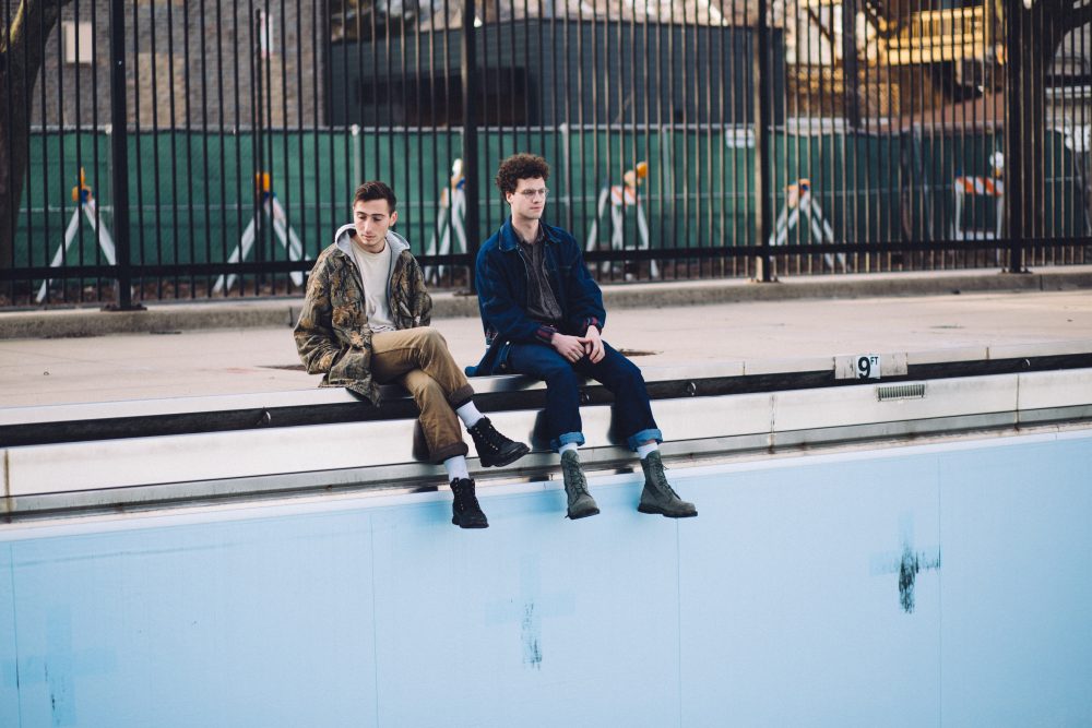 Max Kakacek and Julien Ehrlich, of the band Whitney. (Courtesy Dominique Goncalves)