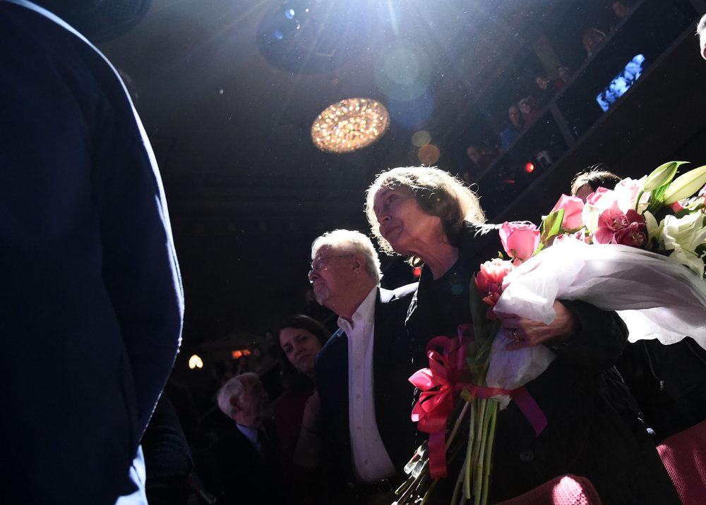 Author Natalie Babbitt at a Broadway production of "Tuck Everlasting The Musical" in New York in April. (Ilya S. Savenok/Getty Images)