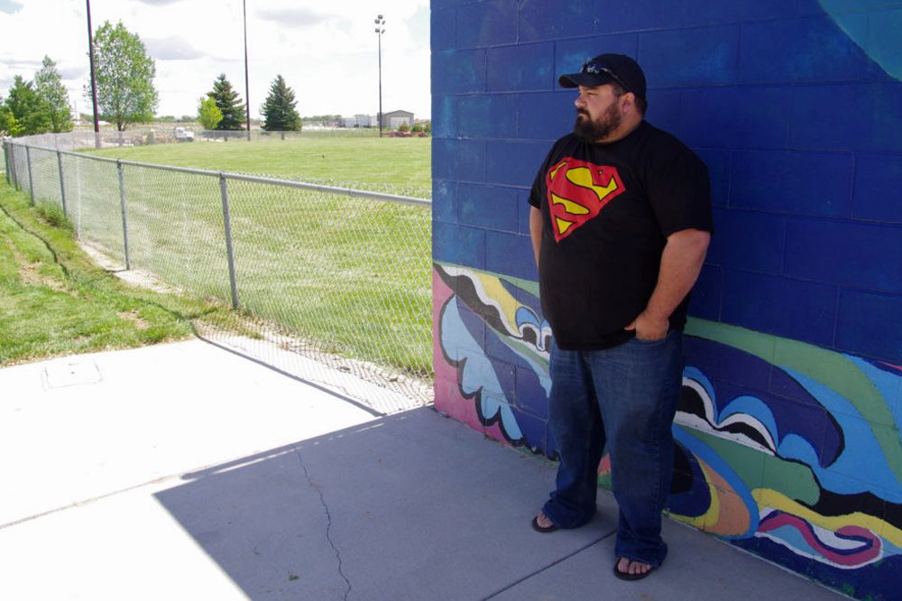 Frank Thompson was laid off as a mechanic from Peabody Energy's North Antelope Rochelle mine in April 2016. (Stephanie Joyce/Wyoming Public Media)