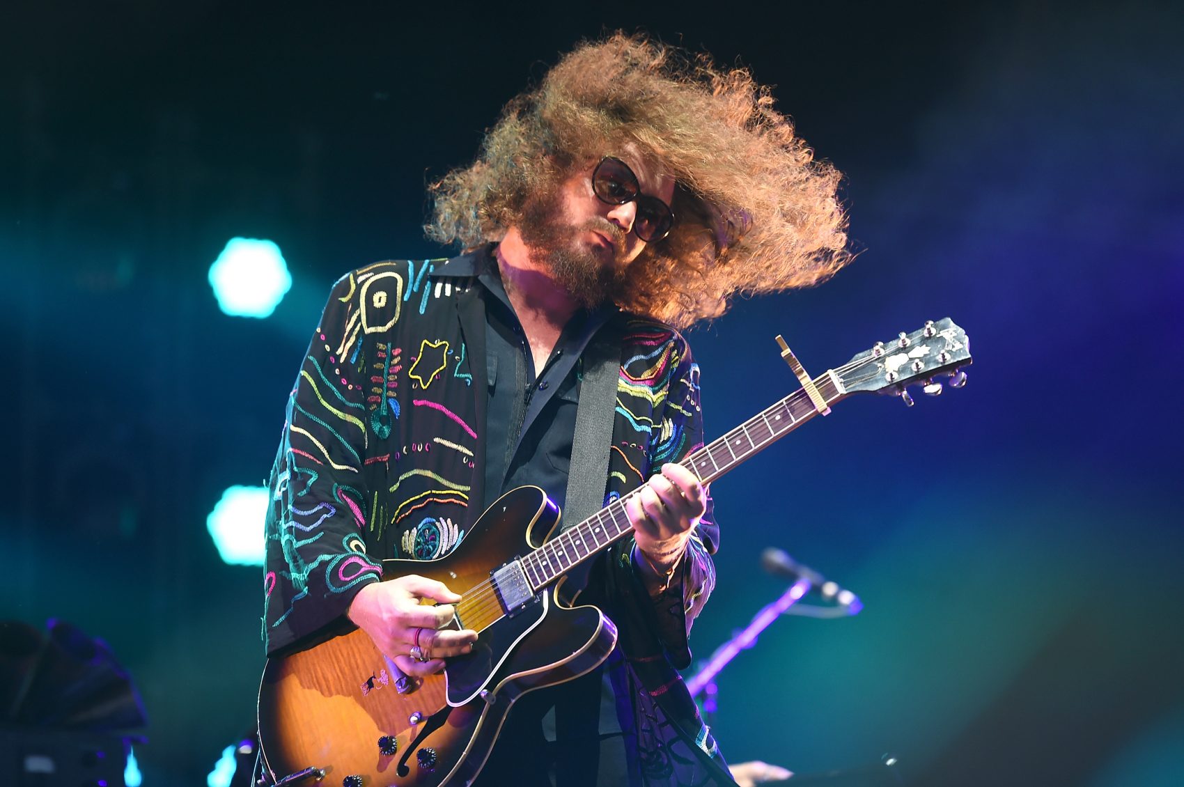 Musician Jim James performs during the 2015 Bonnaroo Music & Arts Festival in June 2015 in Manchester, Tenn. (Jason Merritt/Getty Images)