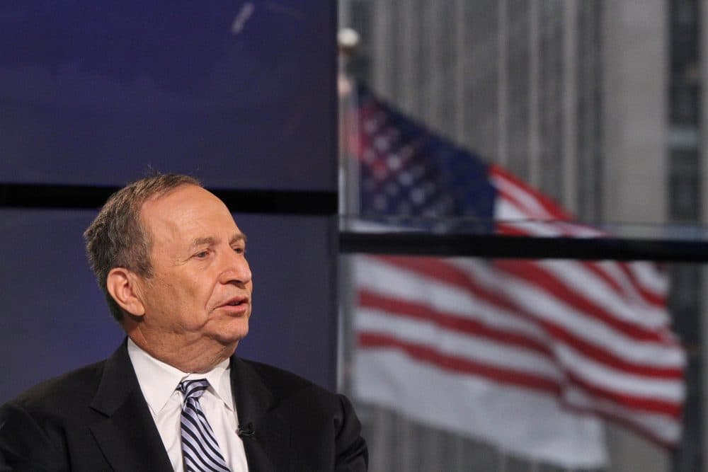 Former Treasury Secretary Larry Summers at FOX Studios in January 2015 in New York. (Rob Kim/Getty Images)